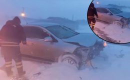 Kars – Iğdır karayolunda kaza! 1 ölü, 6 yaralı