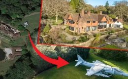 Evi alana yanında savaş uçağı bedava! ‘Trafiği kilitledi, otoyolu parçaladı’