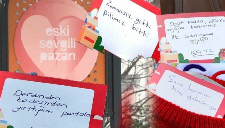 İstanbul’da ilginç yer! Eski sevgililerine ait ne varsa satışa çıkardılar
