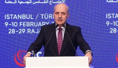 Meclis Başkanı Kurtulmuş: İsrail insanlık tarihinin en büyük katliamlarından birini yapıyor