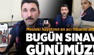 Mesleki hayatının en acı ihbarını eşinden aldı: Bugün sınav günümüz