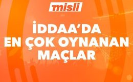 Milsi’de Günün En Çok Oynanan Maçları