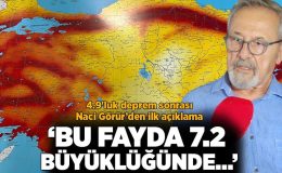 Son dakika… İstanbul’u sallayan depremle ilgili Naci Görür’den ilk açıklama