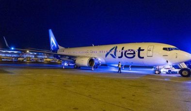 AJet ilk uçuşunu yaptı