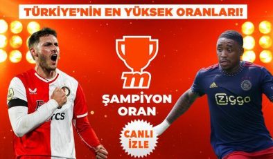 Feyenoord – Ajax maçı Canlı İzle, Canlı Bahis, Canlı Sohbet, Şampiyon Oran seçenekleri ile Misli’de