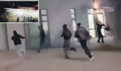 Teröre dernek maskesi